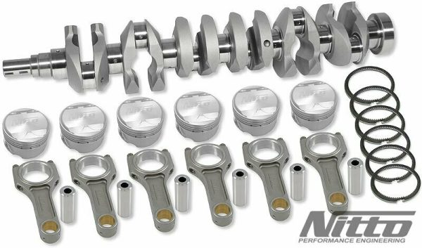 Nitto Rb26 2.8L Stroker Kit (I-Beam Rods 86.5mm Bore)