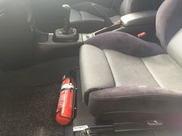 Mitsubishi EVO 4-6.5 Fire Extinguisher Bracket - Image 5