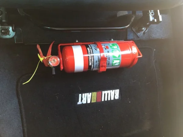Mitsubishi EVO 7, 8, 9 Fire Extinguisher Bracket - Image 3