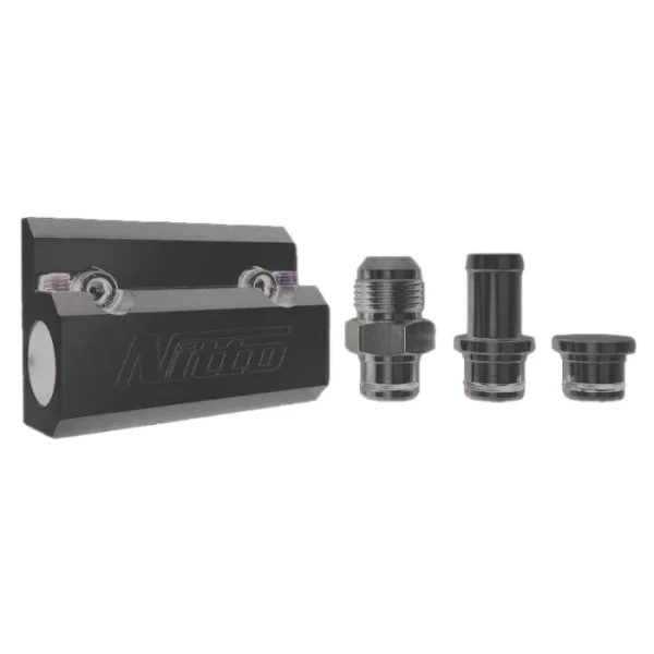 RB Head Oil Drain -10AN fitting Black