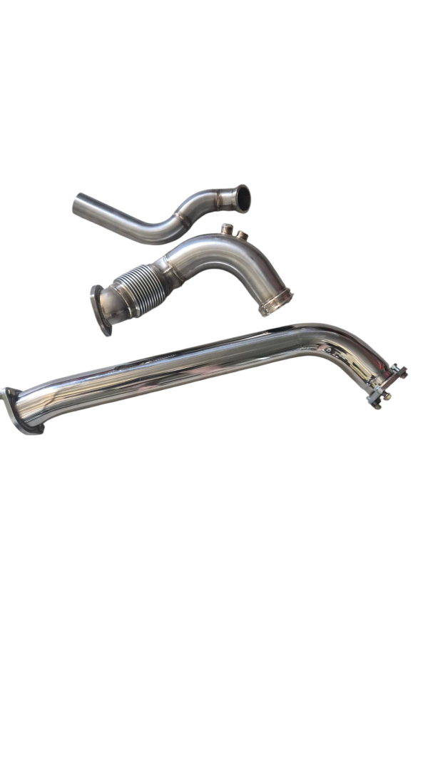 R32 / R33 Stainless 3inch High Mount Dump and Screamer Pipe
