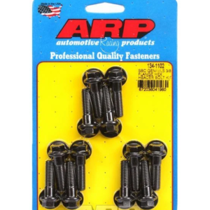 ARP LS Exhaust Header Bolt Kit, Hex Head Black Oxide